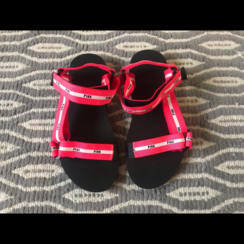 Pink sandals
